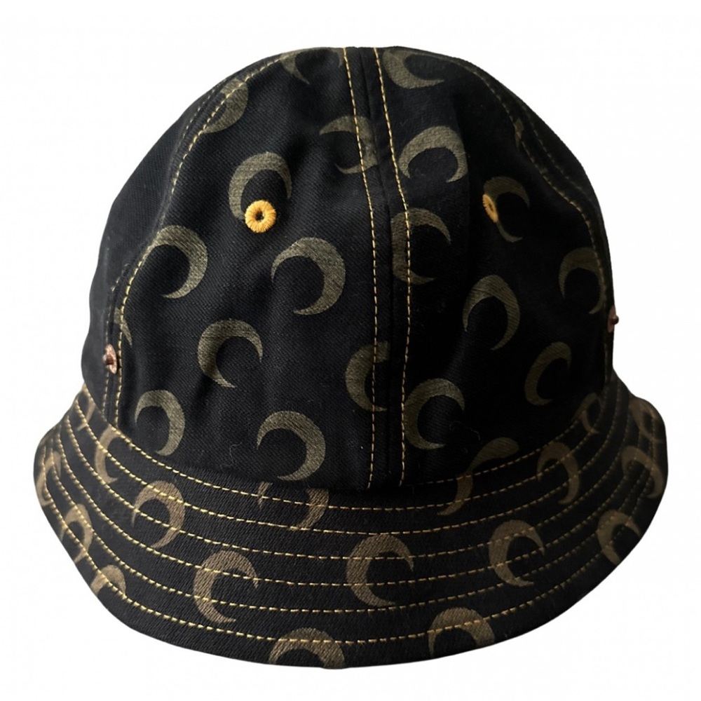 Marine Serre Black Bucket Hat NWT